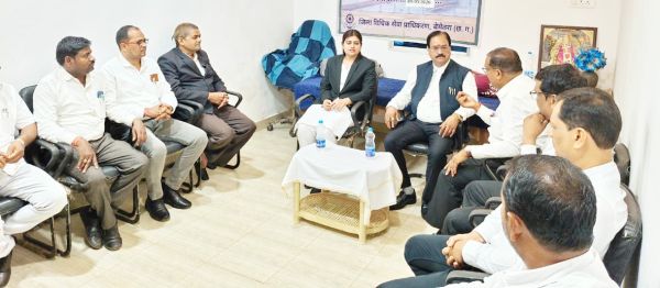 नेशनल लोक अदालत की तैयारी बैठक
