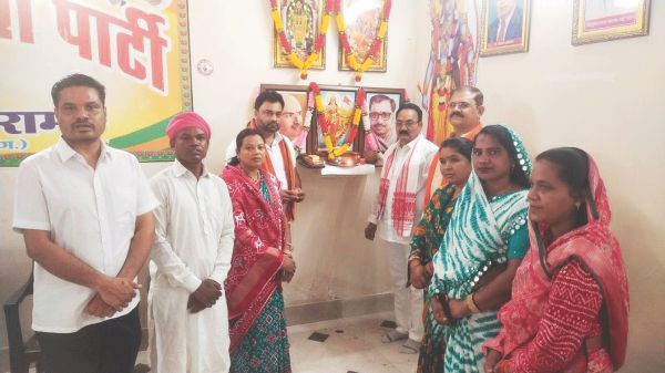  भाजपा मंडल की मासिक बैठक