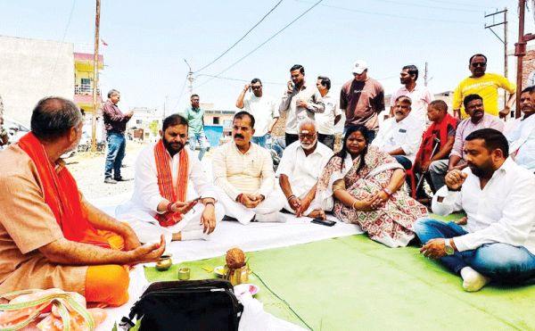 2.90 करोड़ के विकास कार्यों का भूमिपूजन