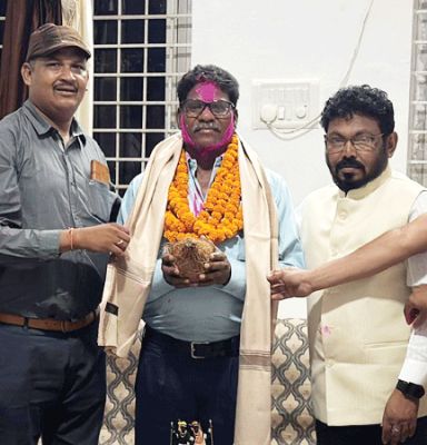 सेवानिवृत पर सोनू नाग को विदाई