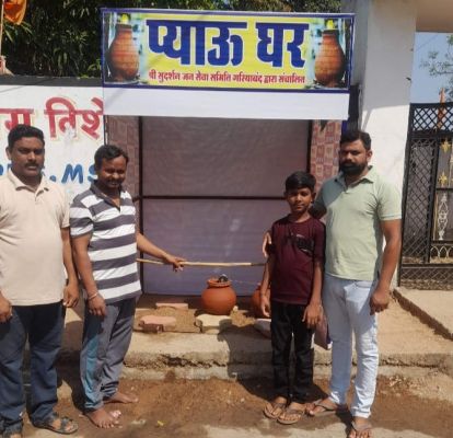 7 बरस से निरंतर चल रहा प्याऊ घर