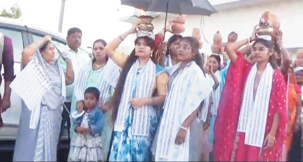 झुमरपाली-भटगांव में रामनामी भजन मेला का शिलान्यास