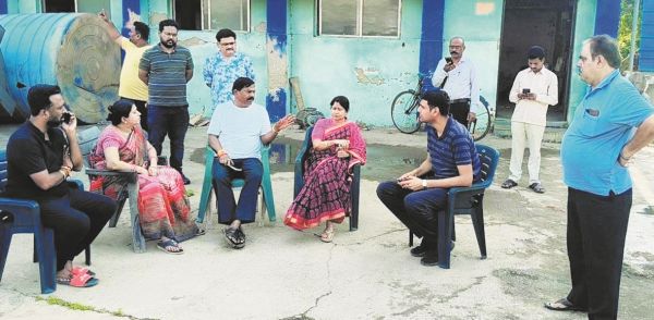 फिल्टर प्लांट में लीकेज का महापौर ने किया निरीक्षण