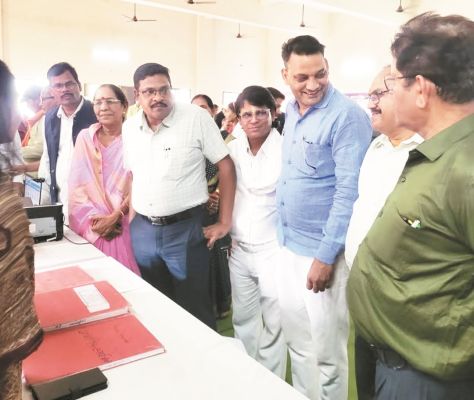 सुशासन तिहार जनसमस्या निवारण शिविर परसदा में