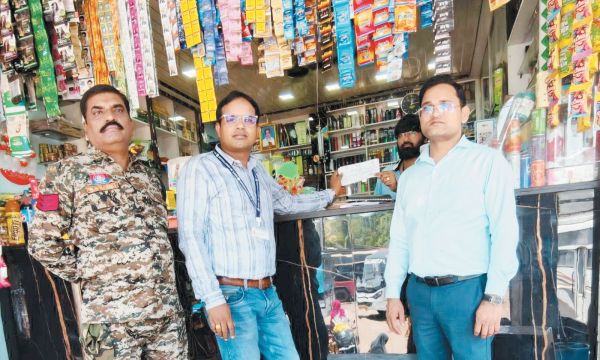 सही दवा-शुद्ध आहार अभियान के तहत बेमेतरा में सख्त कार्रवाई