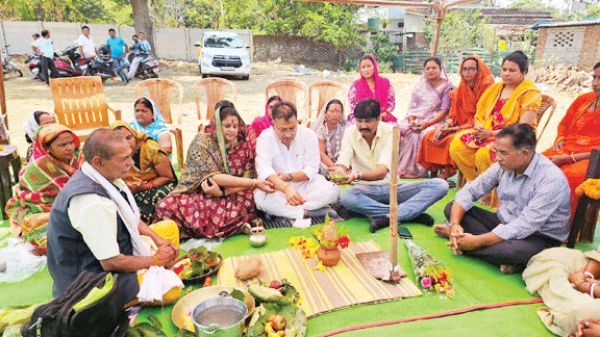 अजिरमा में 25 लाख के विकास कार्यों का भूमिपूजन