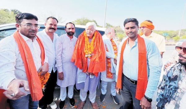  विहिप के अंतरराष्ट्रीय अध्यक्ष आलोक कुमार का स्वागत