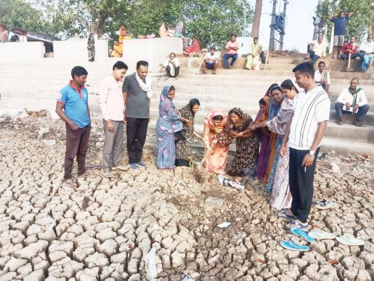 मनरेगा के तहत पैठू तालाब  का होगा कायाकल्प