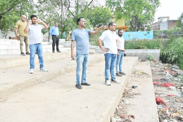 आयुक्त ने किया जोन-1 का निरीक्षण