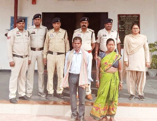 जमीन बंटवारे के विवाद में भाई की हत्या, आरोपी भाई-भाभी गिरफ्तार