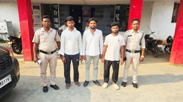 युवक का अपहरण, झारखण्ड से  बरामद, 3 आरोपी गिरफ्तार 