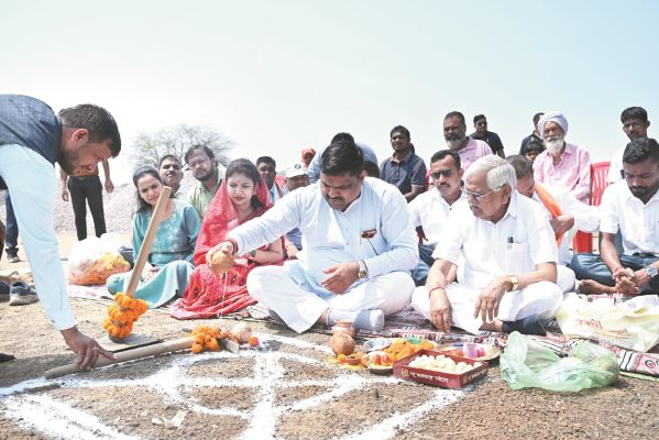 दुर्ग जिले में बनेगा फिजियोथेरेपी कॉलेज, मंत्री ने किया भूमिपूजन