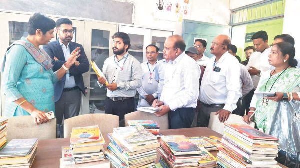 सेंट्रल नोडल अधिकारी ने किया पीएमश्री स्कूलों का निरीक्षण