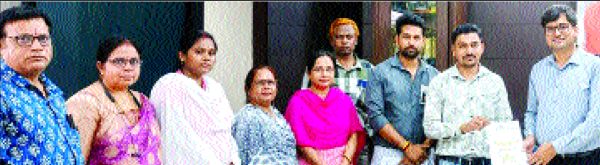 प्लेसमेंट कर्मचारी कल्याण संघ ने आयुक्त मिश्रा से की मुलाकात