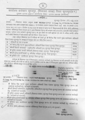 करोड़ों की जमीन सौदे में गड़बड़ी का आरोप, अपर कलेक्टर के खिलाफ जांच शुरू