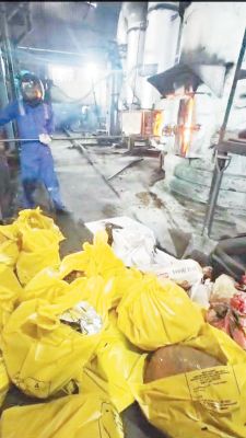 गांजा, अफीम-डोडा, कोकीन, एमडीएमए ड्रग पावर प्लांट की भट्टी में आग के हवाले