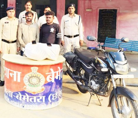 गांजे संग जबलपुर के दो तस्कर गिरफ्तार