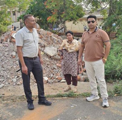निरंजन धर्मशाला के कब्जे से नाले की जमीन मुक्त