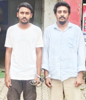 बीमा में मोटे मुनाफे का झांसा,   8.30 लाख की ठगी, दो बंदी
