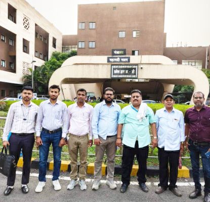 निकाय कर्मचारी संघ ने सचिव से की मुलाकात,  ज्ञापन सौंपा