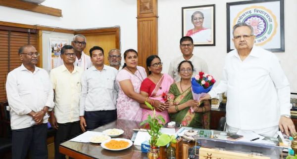 सारथी समाज ने विस  अध्यक्ष से की मुलाकात