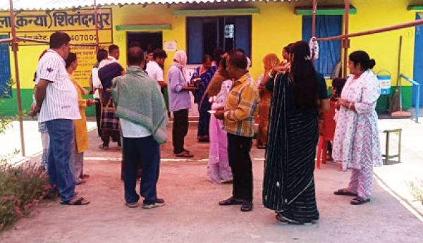 शिवनंदनपुर में 85 फीसदी  मतदान