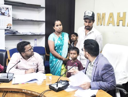 मासूम का  होगा चिरायु  से उपचार