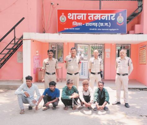 ट्रक चालकों से लूट, गिरोह के 5 आरोपी गिरफ्तार