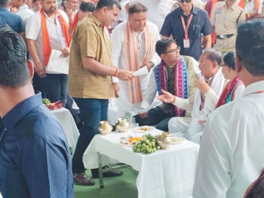 सीएम ने किया प्राथमिक स्कूल का नामकरण-लोकार्पण