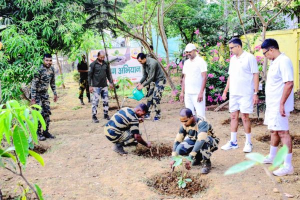 विश्व पर्यावरण दिवस पर बीएसएफ का हरित अभियान
