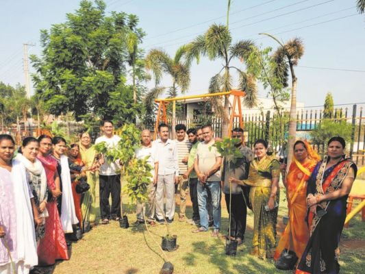 विश्व पर्यावरण दिवस पर एक पेड़ मां के नाम, जगह-जगह पौधरोपण
