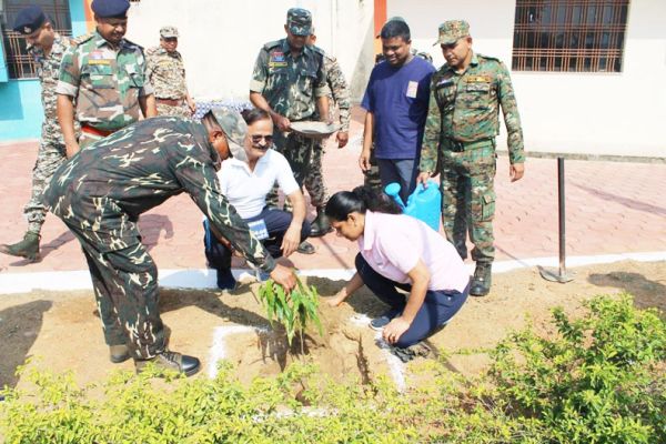 विश्व पर्यावरण दिवस पर 18वीं वाहिनी सीएएफ में पर्यावरण संरक्षण और अग्नि सुरक्षा का अनूठा संगम