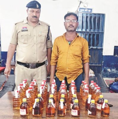 6 थाना क्षेत्रों से 9 शराब तस्कर गिरफ्तार