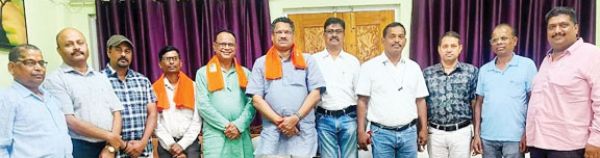  बीएमएस के क्षेत्रीय संगठन मंत्री का स्वागत, संगठन सशक्तीकरण पर चर्चा