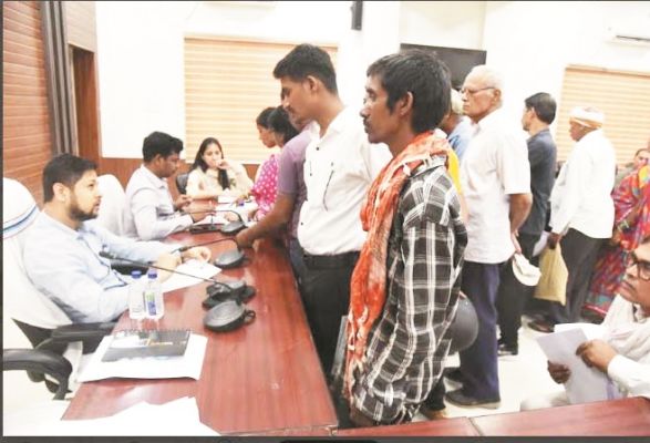 जनदर्शन : खुर्सीपार में अवैध गतिविधियों और अपराध पर कार्रवाई की मांग