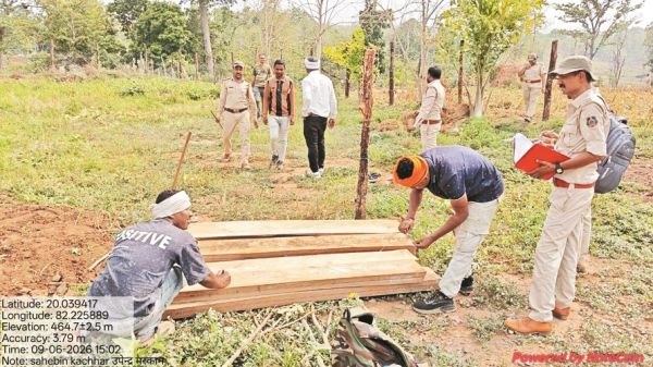 ओडिशा सीमा से जुड़े सागौन तस्करी नेटवर्क का भंडाफोड़, 1 गिरफ्तार, 7 फरार