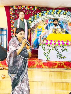 पालिकाध्यक्ष सत्संग महोत्सव में हुई शामिल           