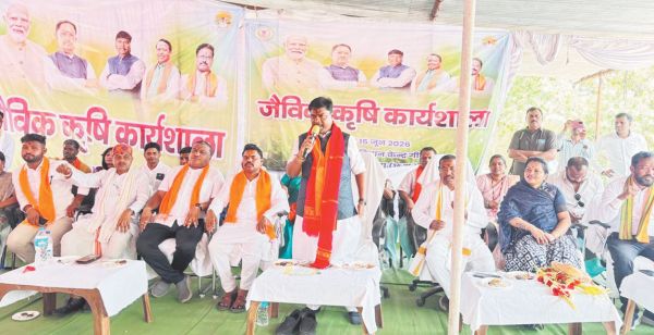 जैविक कृषि से परिवेश होगा समृद्ध- केदार कश्यप