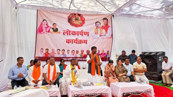 प्रभारी मंत्री ने डेढ़ करोड़ के विकास कार्यों का किया लोकार्पण