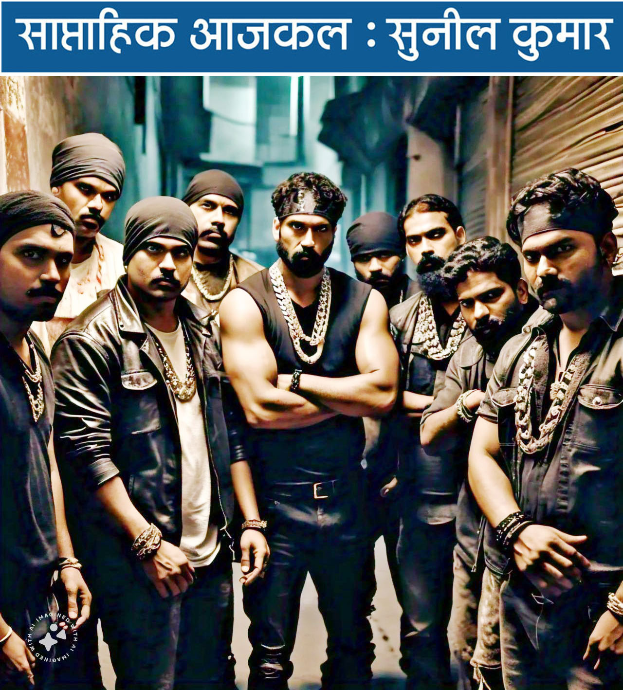 किसी मवाली की ताकत के  पीछे के नेता को कभी न भूलें