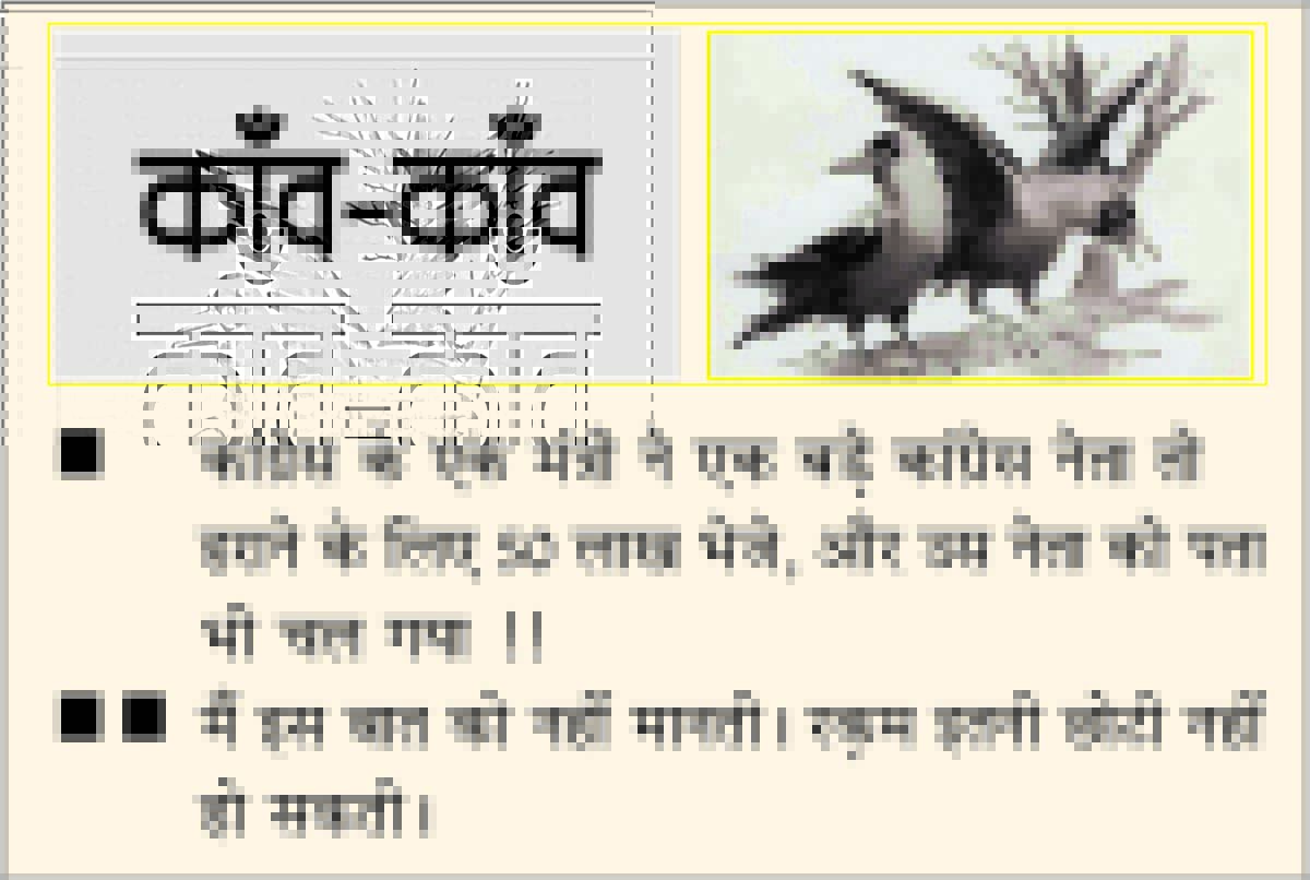 	 दैनिक 'छत्तीसगढ़' का काँव-काँव, 7 दिसंबर