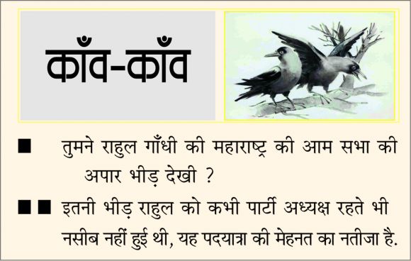 दैनिक 'छत्तीसगढ़' का काँव-काँव, 20 नवंबर