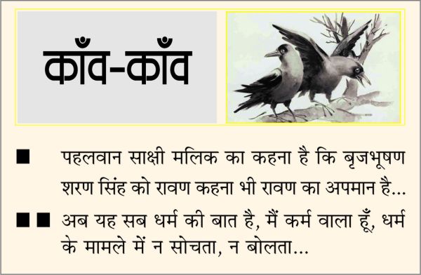 दैनिक 'छत्तीसगढ़' का काँव-काँव, 24 मई