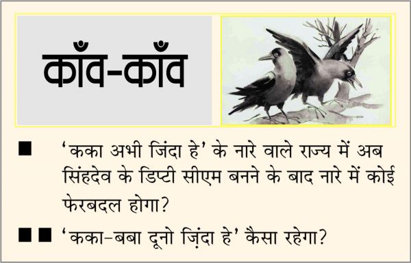  दैनिक 'छत्तीसगढ़' का काँव-काँव, 29 जून