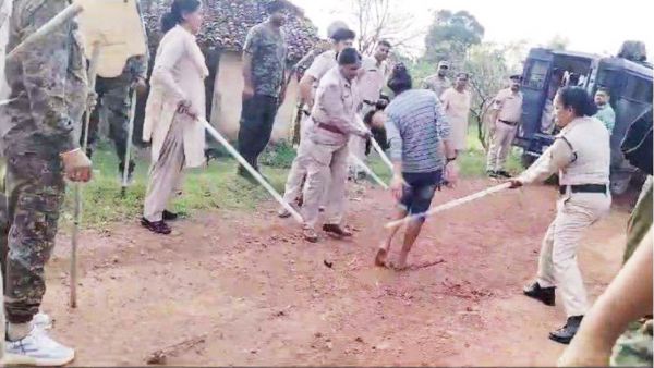 राजपथ-जनपथ : पिटाई का वीडियो और निलंबन!