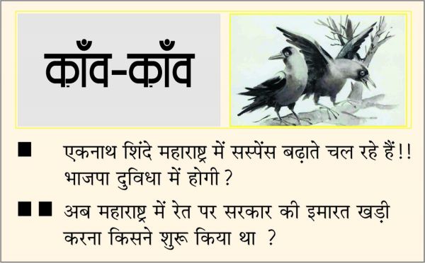 दैनिक 'छत्तीसगढ़' का काँव-काँव, 30 नवंबर