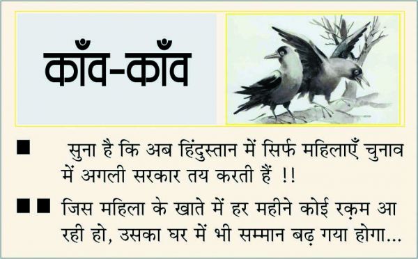  दैनिक 'छत्तीसगढ़' का काँव-काँव, 1 दिसंबर