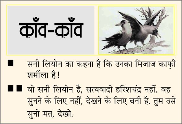दैनिक 'छत्तीसगढ़' का काँव-काँव, 4 फरवरी 2026
