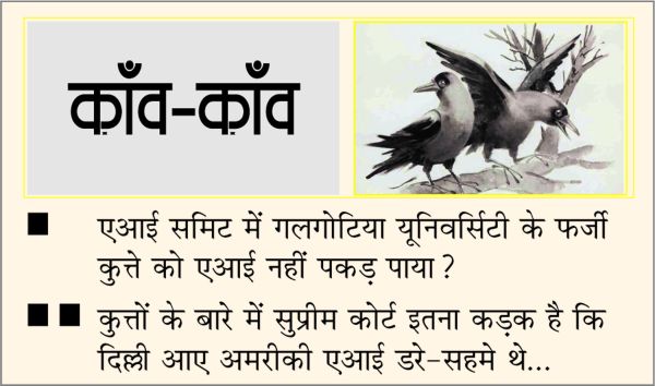 दैनिक 'छत्तीसगढ़' का काँव-काँव, 18 फरवरी 2026