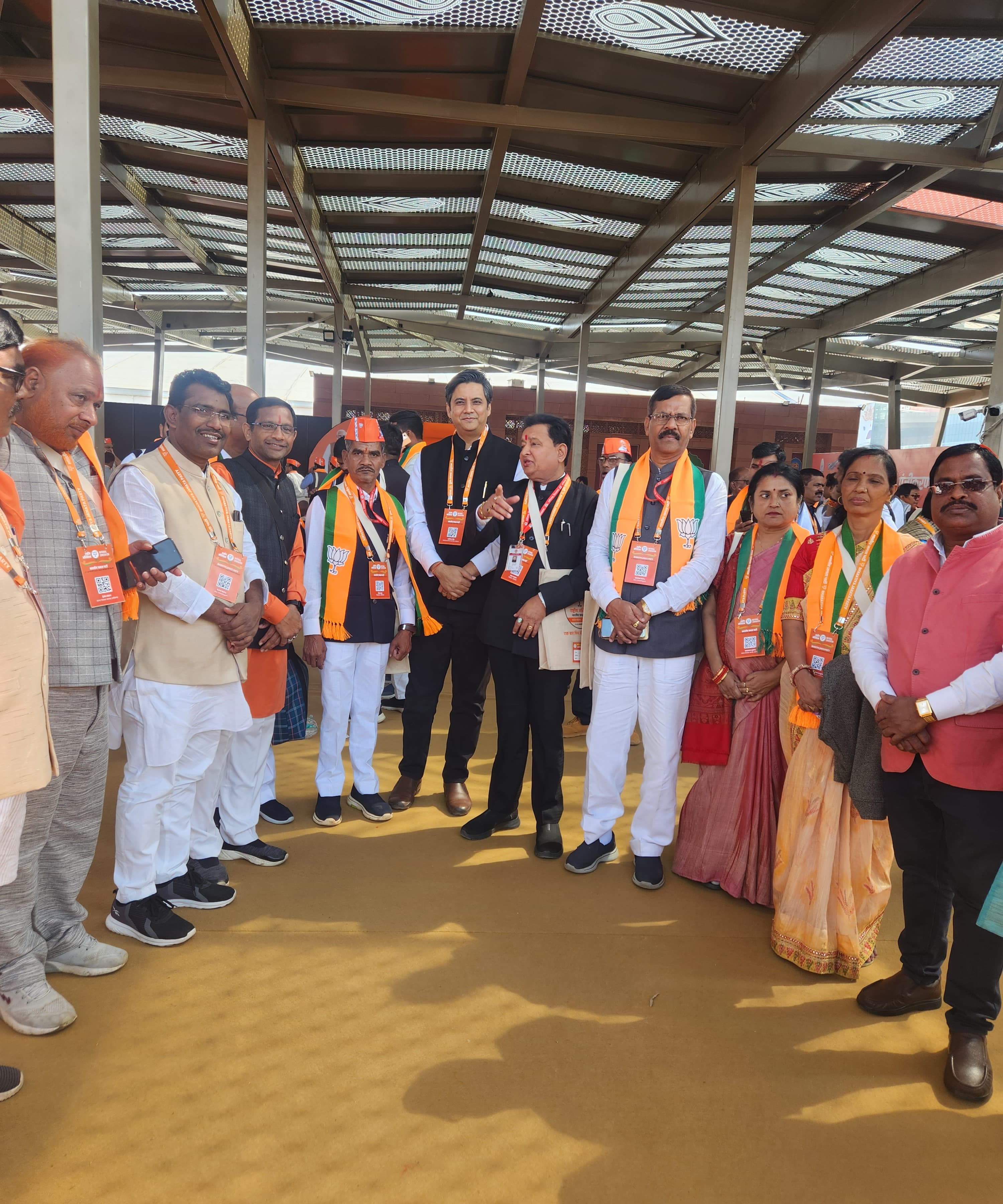 दिल्ली में शुरू हुए भाजपा के राष्ट्रीय परिषद की बैठक में छत्तीसगढ़ के नेताओं की झलकियां